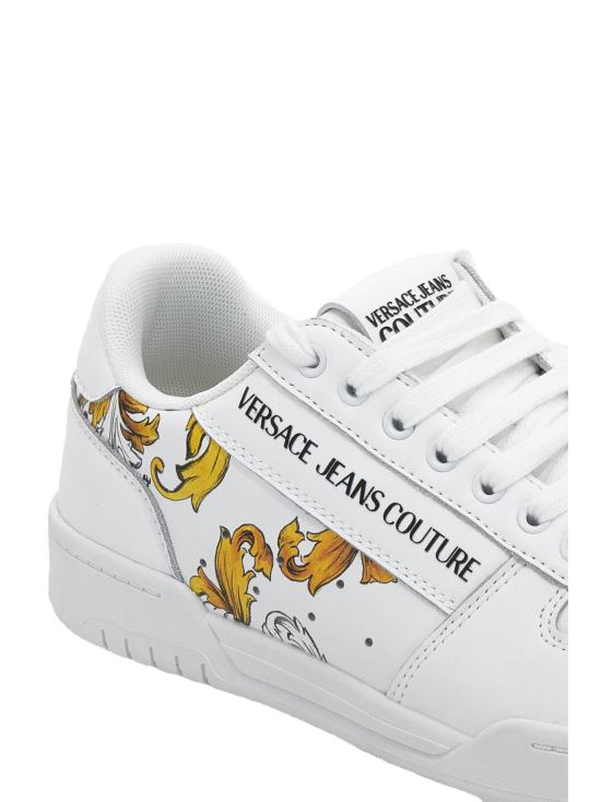 26FW 베르사체 스니커즈 78YA3SD4 ZPB14 G03 WHITE GOLD DOM - VERSACE
