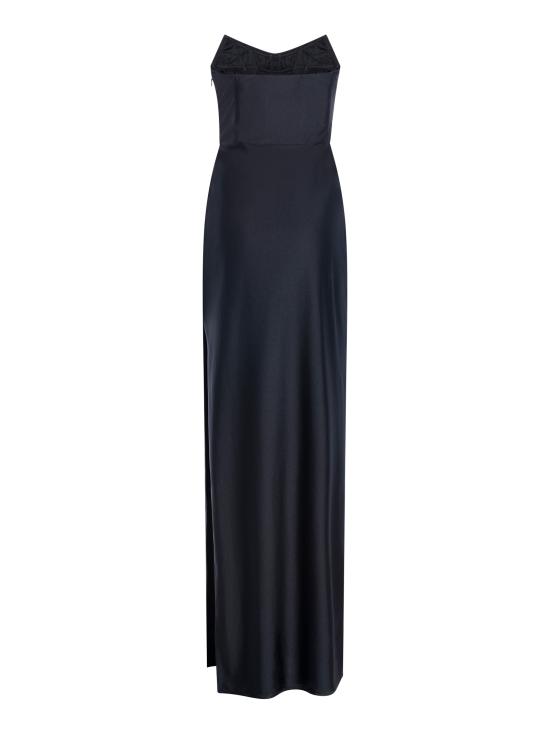 26FW 룸76 롱 원피스 FRAS25535 BLACK - ROOM76
