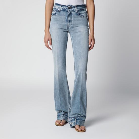 26FW 하이쿠레 데님 팬츠 HEW03374DF106CO L0943 LIGHT BLUE