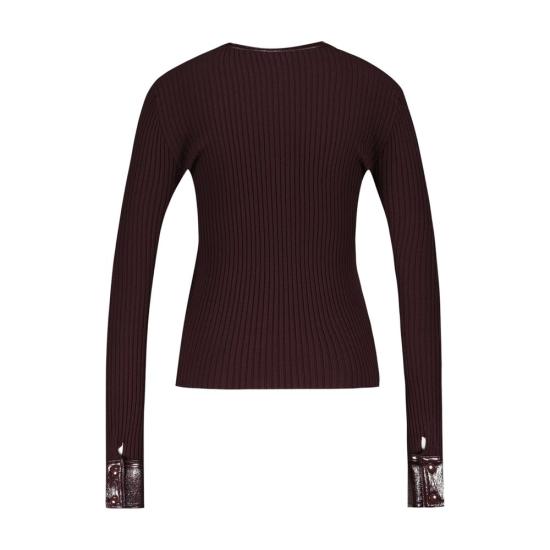 26FW 쿠레쥬 자켓 326MGI056FI0001 4010 BURGUNDY - COURREGES