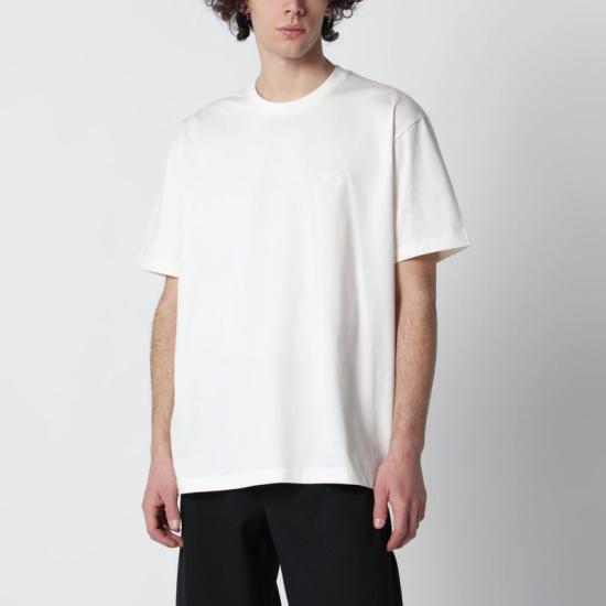 26FW 와이쓰리 반팔 티셔츠 KQ9782CO CW WHITE