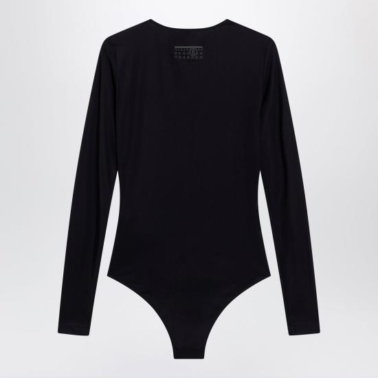 26FW MM6 메종마르지엘라 바디수트 티셔츠 S52NA0075S20518 900 BLACK - MM6 MAISON MARGIELA