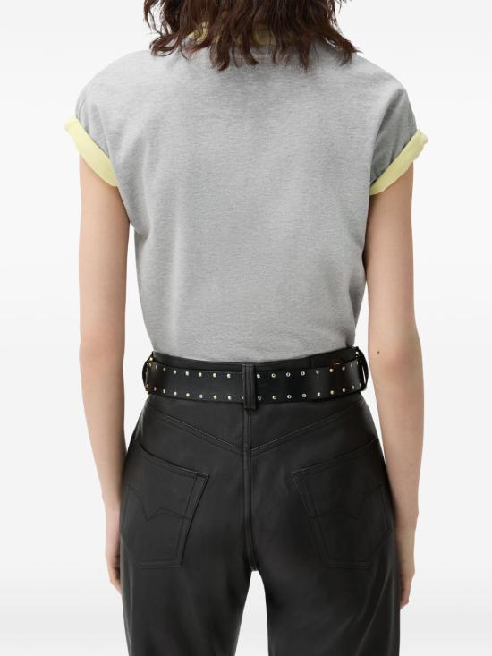 26FW 베르사체 반팔 티셔츠 10260021A18732 2EZ10 GREY - VERSACE