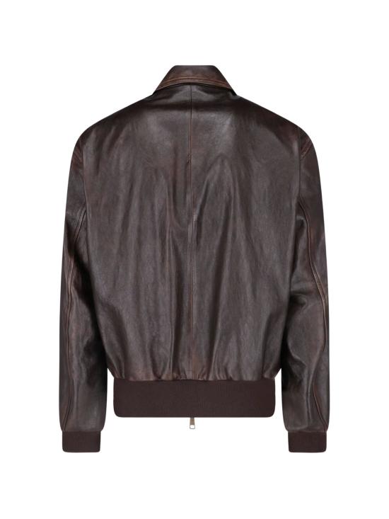 26FW 프라다 가죽 자켓 UPW622OOO16IL F0003 BROWN - PRADA