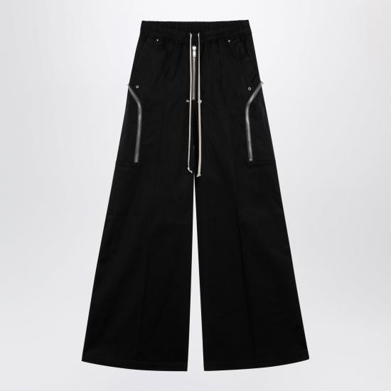 26FW 릭 오웬스 스트레이트 팬츠 RU02F4386TE 9 BLACK