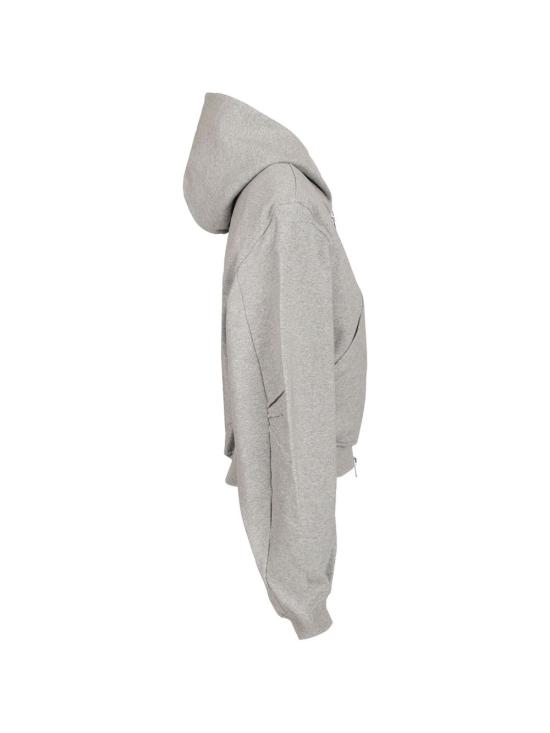 26FW 디 아티코 후드 티셔츠 261WCF00026JJF003AA 183 GREY - THE ATTICO