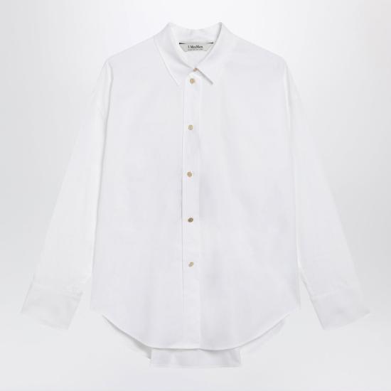 26FW 에스막스마라 셔츠 SMMVOLONTACO 002 WHITE