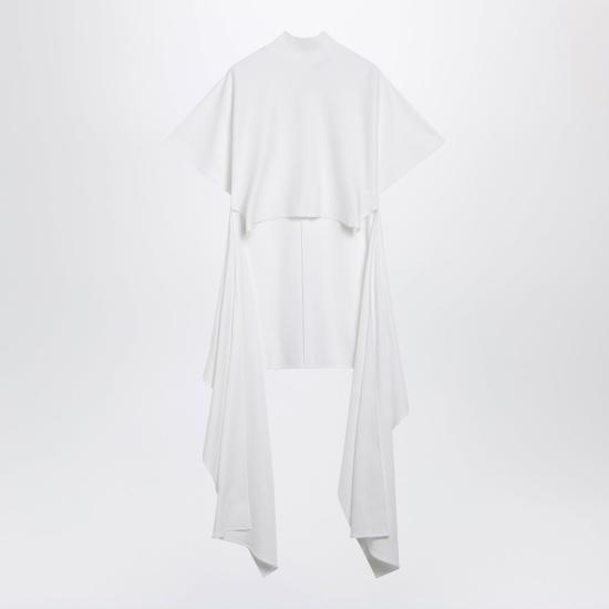 26FW 알라이아 반팔 티셔츠 AA9I0031J095DCO 000 WHITE