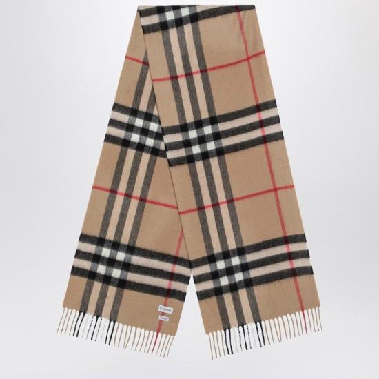 26FW 버버리 빈티지 체크 캐시미어 머플러 8076576U130655 A7026 BEIGE