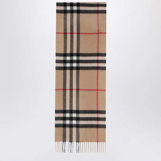 26FW 버버리 빈티지 체크 캐시미어 머플러 8076576U130655 A7026 BEIGE - BURBERRY