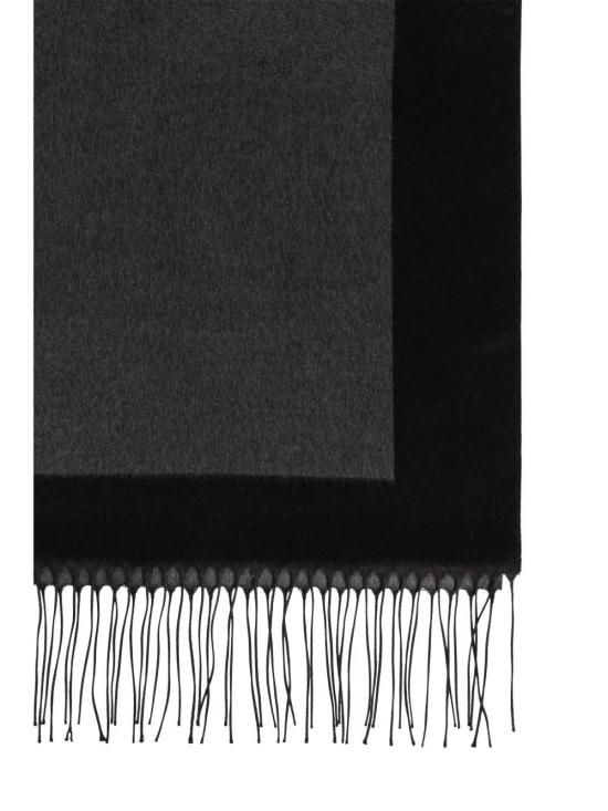 26FW 생로랑 실크 자카드 캐시미어 스카프 7948613Y009 1261 GREY - SAINT LAURENT
