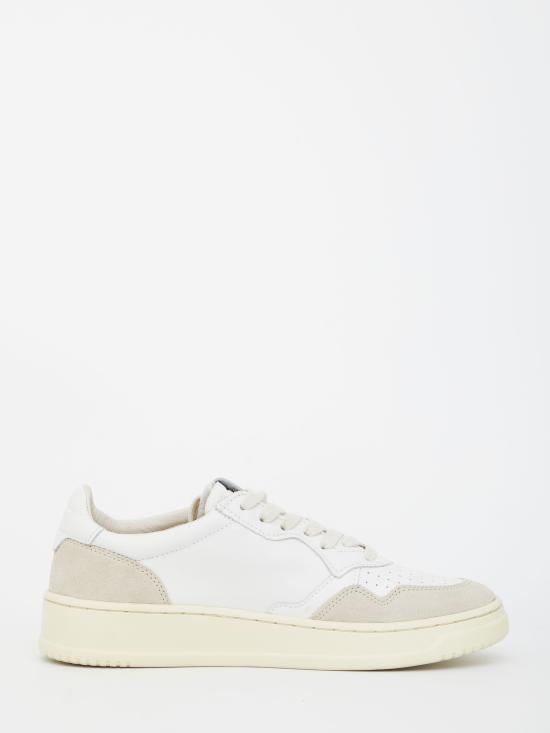 26FW 오트리 메달리스트 로우 스니커즈 AULMLS33 WHITE - AUTRY