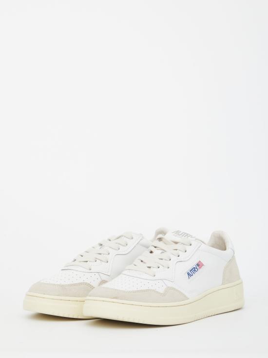 26FW 오트리 메달리스트 로우 스니커즈 AULMLS33 WHITE - AUTRY