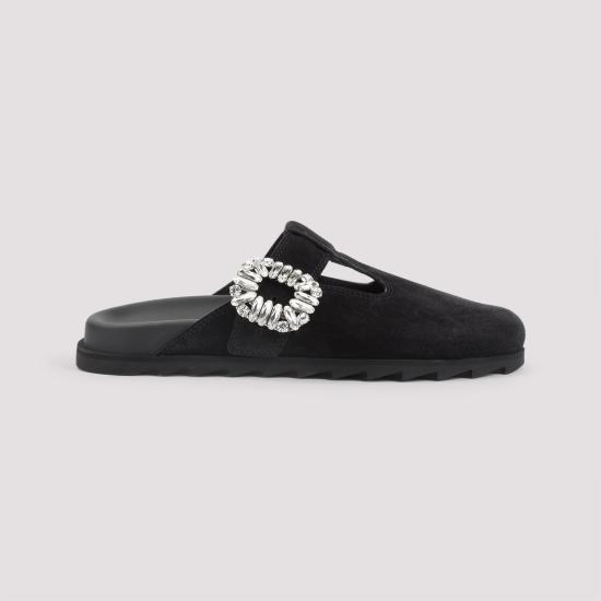 26FW 로저비비에 샌들 RVW62542100HG0 B999 BLACK - ROGER VIVIER