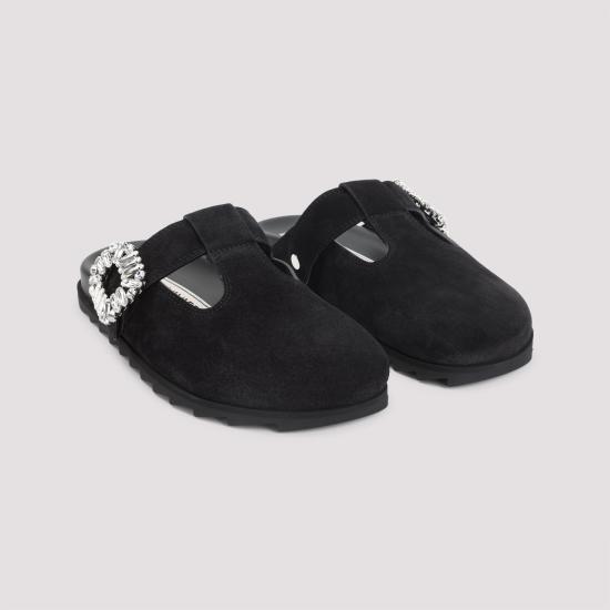 26FW 로저비비에 샌들 RVW62542100HG0 B999 BLACK - ROGER VIVIER