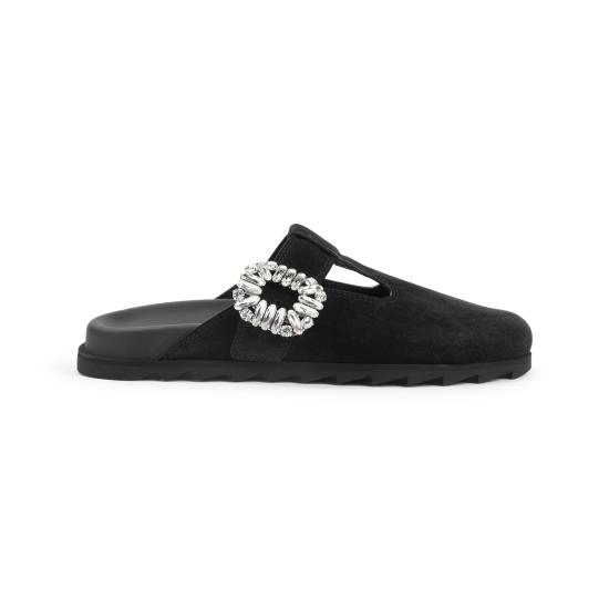 26FW 로저비비에 샌들 RVW62542100HG0 B999 BLACK
