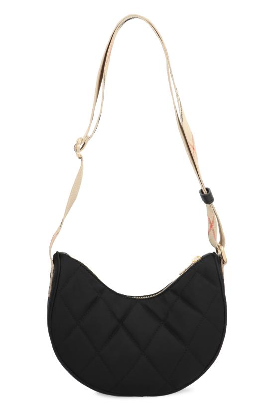 26FW 버버리 HORSESHOE 홀스슈 퀼팅 크로스백 8111928117221 A1189 BLACK - BURBERRY