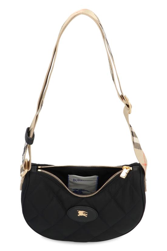 26FW 버버리 HORSESHOE 홀스슈 퀼팅 크로스백 8111928117221 A1189 BLACK - BURBERRY