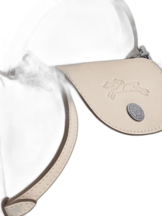 26FW 롱샴 르 플리아쥬 엑스트라 XS 레더 파우치 34205987 555 WHITE - LONGCHAMP
