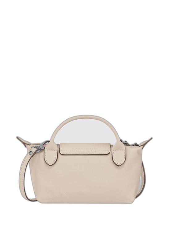26FW 롱샴 르 플리아쥬 엑스트라 XS 레더 파우치 34205987 555 WHITE - LONGCHAMP