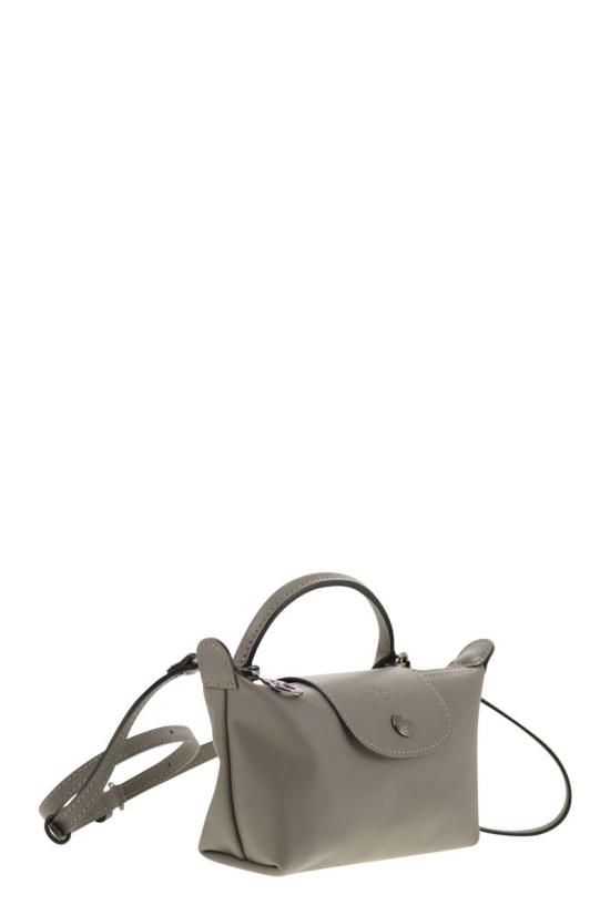 26FW 롱샴 르 플리아쥬 엑스트라 XS 레더 파우치 34205987 P55 GREEN - LONGCHAMP