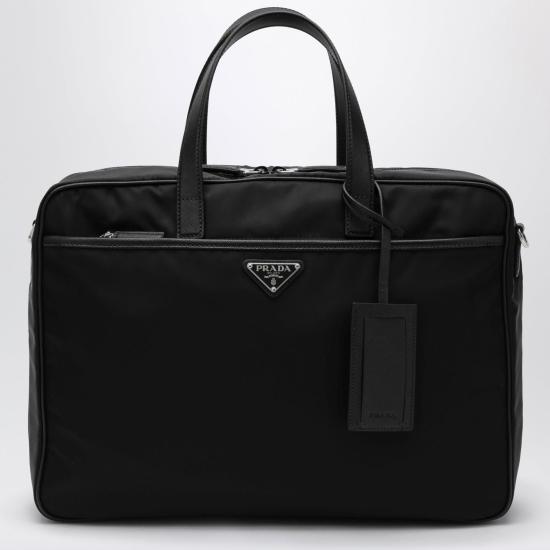 26FW 프라다 토트백 2VE029OOO2DMH F0002 BLACK