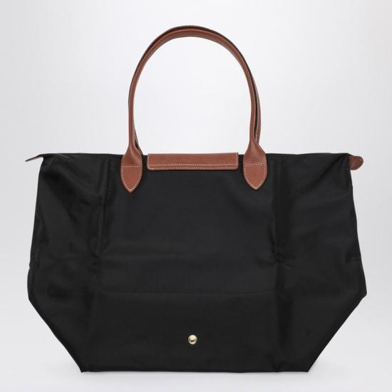 26FW 롱샴 르 플리아쥬 오리지널 토트백 L L1899089 001 BLACK - LONGCHAMP