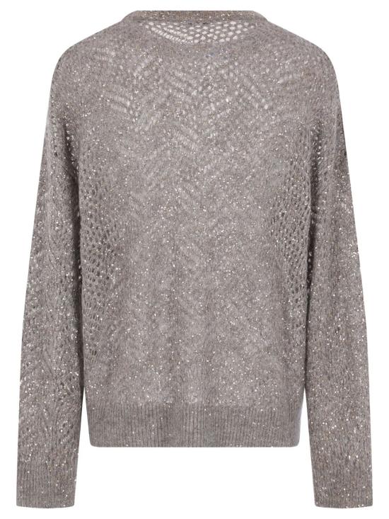 26FW 브루넬로 쿠치넬리 스웨터 MRG562500 CQC50 GREY - BRUNELLO CUCINELLI