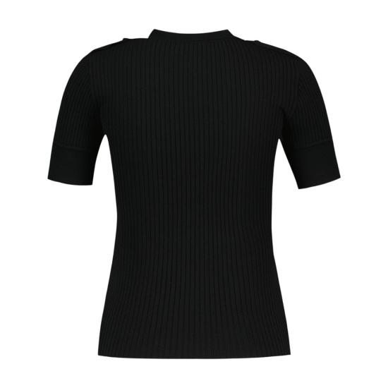 26FW 쿠레쥬 반팔 티셔츠 326MPO071FI0001 9999 BLACK - COURREGES