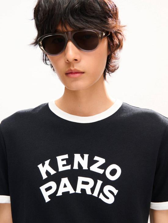 26FW 겐조 반팔 티셔츠 FG65TS1644SK99J BLACK - KENZO