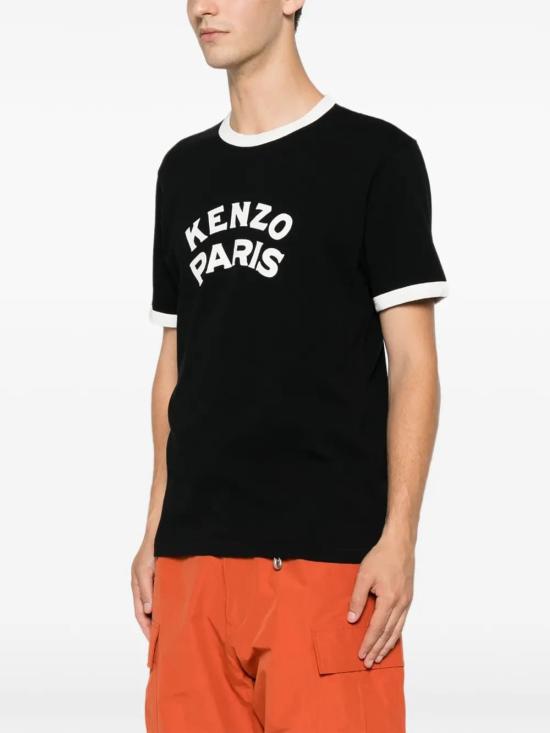 26FW 겐조 반팔 티셔츠 FG65TS1644SK99J BLACK - KENZO