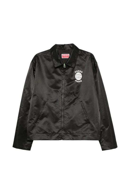 26FW 겐조 가죽 자켓 FG65BL0589NH99 BLACK