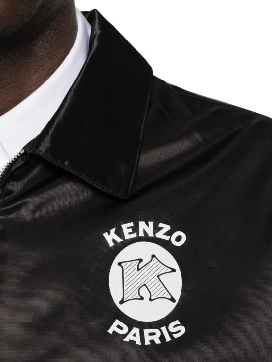 26FW 겐조 가죽 자켓 FG65BL0589NH99 BLACK - KENZO