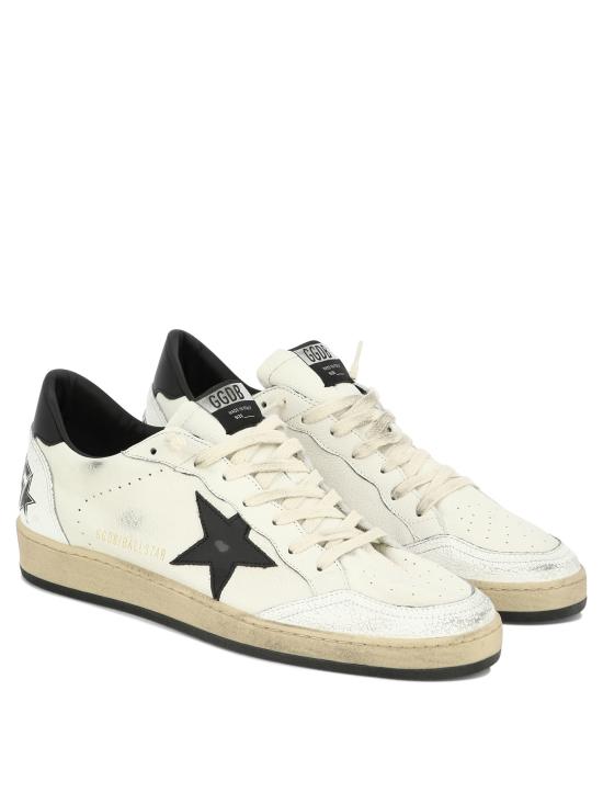 26FW 골든구스 볼스타 레더 스타 스니커즈 GMF00117F00377110283 WHITE - GOLDEN GOOSE