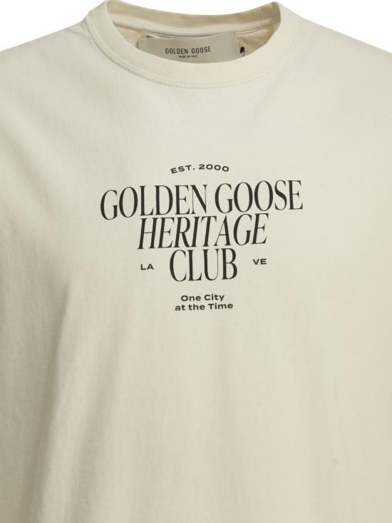 26FW 골든구스 반팔 티셔츠 GMP01220P00261911560 WHITE - GOLDEN GOOSE