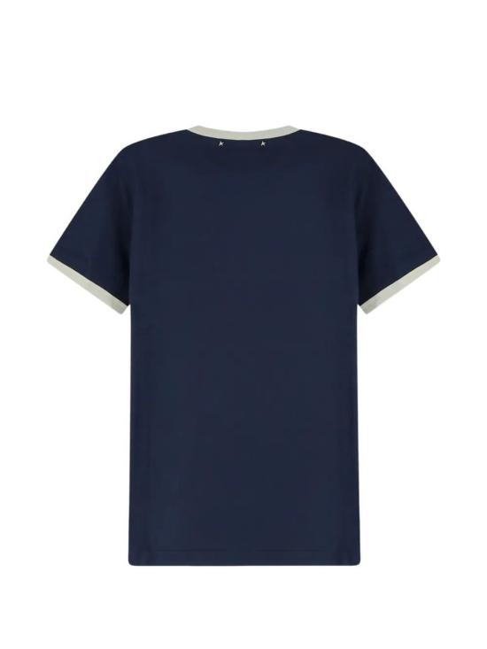 26FW 골든구스 반팔 티셔츠 GMP02761P00262483134 NAVYBLUE - GOLDEN GOOSE