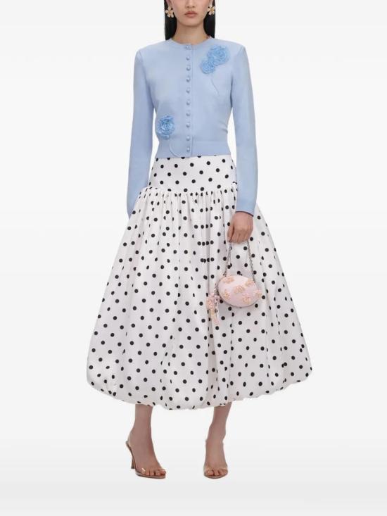 26FW 셀프 포트레이트 가디건 PF26068CBLPF26RTW BLUE - SELF PORTRAIT
