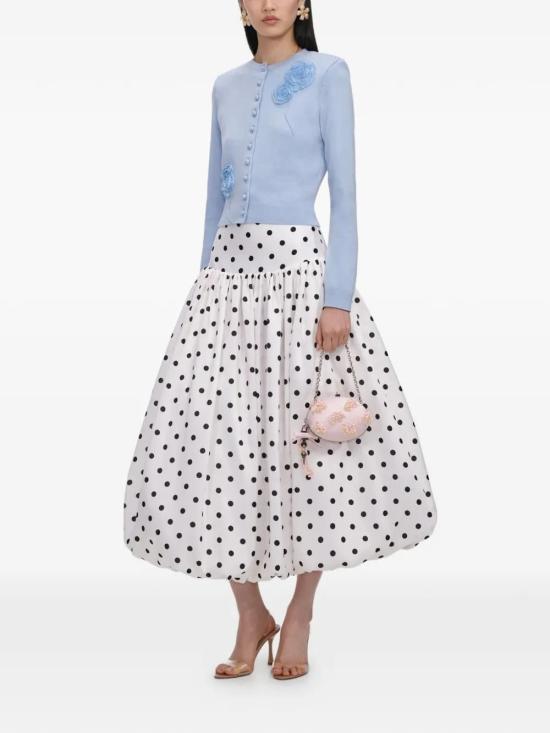 26FW 셀프 포트레이트 가디건 PF26068CBLPF26RTW BLUE - SELF PORTRAIT