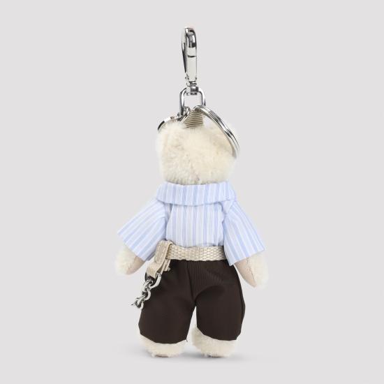 26SS 프라다 테디 백 참 메탈 링 2TO0652HMA F0009 WHITE - PRADA