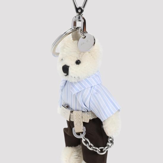 26SS 프라다 테디 백 참 메탈 링 2TO0652HMA F0009 WHITE - PRADA