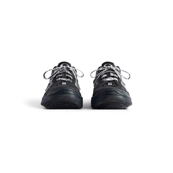 26FW 발렌시아가 햄튼스 미디움 원 아웃 스니커즈 841765WCURB 1000 BLACK - BALENCIAGA