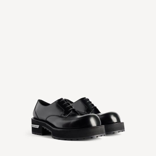 26FW 발렌시아가 베놈 더비 850556WCBF1 1081 BLACK - BALENCIAGA