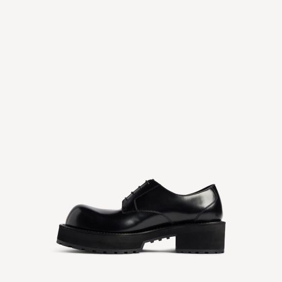 26FW 발렌시아가 베놈 더비 850556WCBF1 1081 BLACK - BALENCIAGA