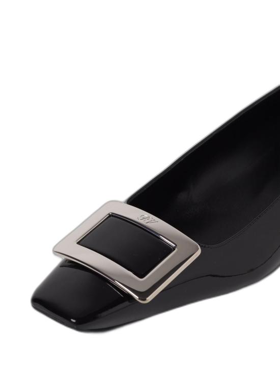 26FW 로저비비에 플랫 슈즈 RVW00700920D1P B999 BLACK - ROGER VIVIER