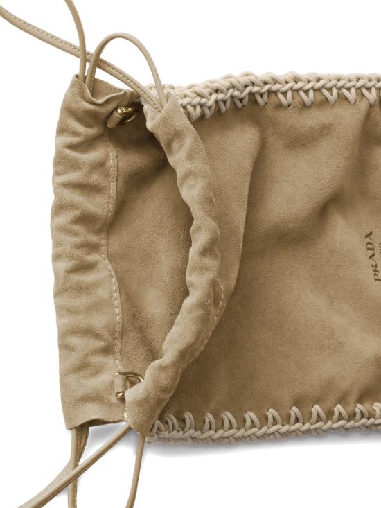 26FW 프라다 클러치/파우치 1ZT0922FP1 F0F24 BEIGE - PRADA