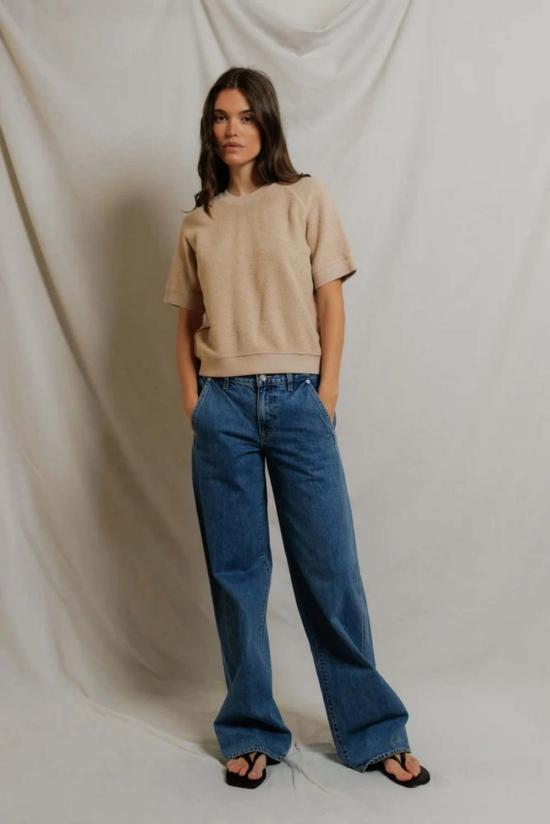  퍼펙트 화이트 티 반팔 티셔츠 케네디 반팔 크루넥 스웨트셔츠 드리프트우드 - PERFECT WHITE TEE