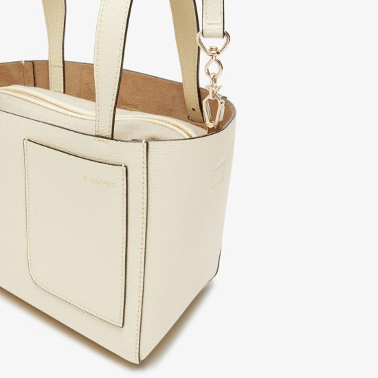 26FW 발렉스트라 토트백 WBSF0090028LOCTFWW White - VALEXTRA