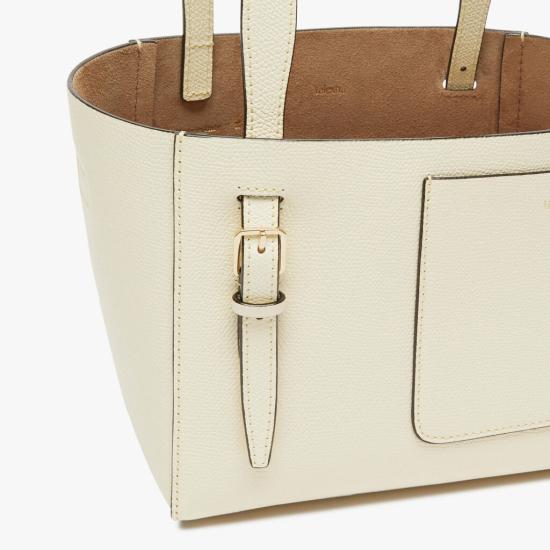 26FW 발렉스트라 토트백 WBSF0090028LOCTFWW White - VALEXTRA