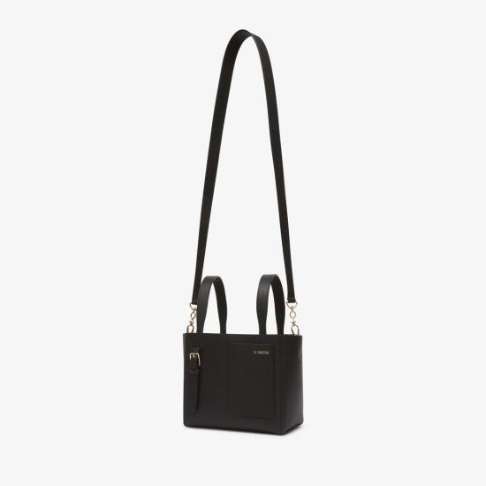 26FW 발렉스트라 토트백 WBSF0090028LOCTFNN Black - VALEXTRA
