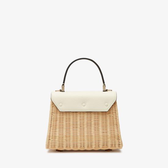 26FW 발렉스트라 토트백 WBES0049611ZOC99MGWW Beige - VALEXTRA